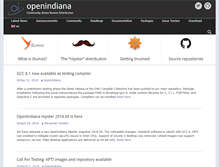 Tablet Screenshot of openindiana.org